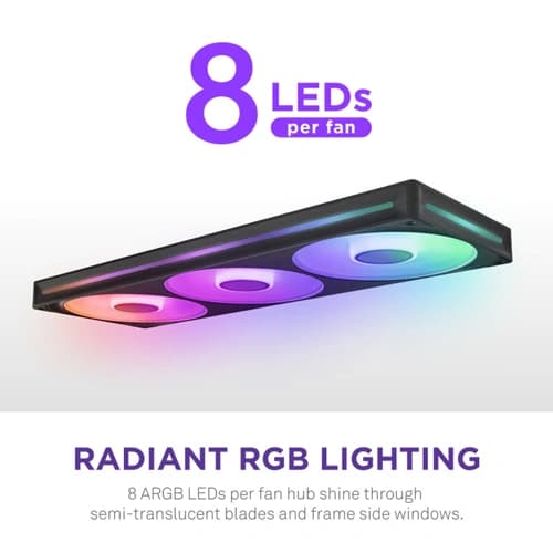 Nzxt F420 RGB Core Single Frame Cabinet Fan